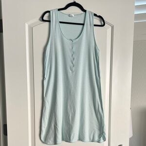 LAKE Pajamas Maternity Striped Sleep Gown